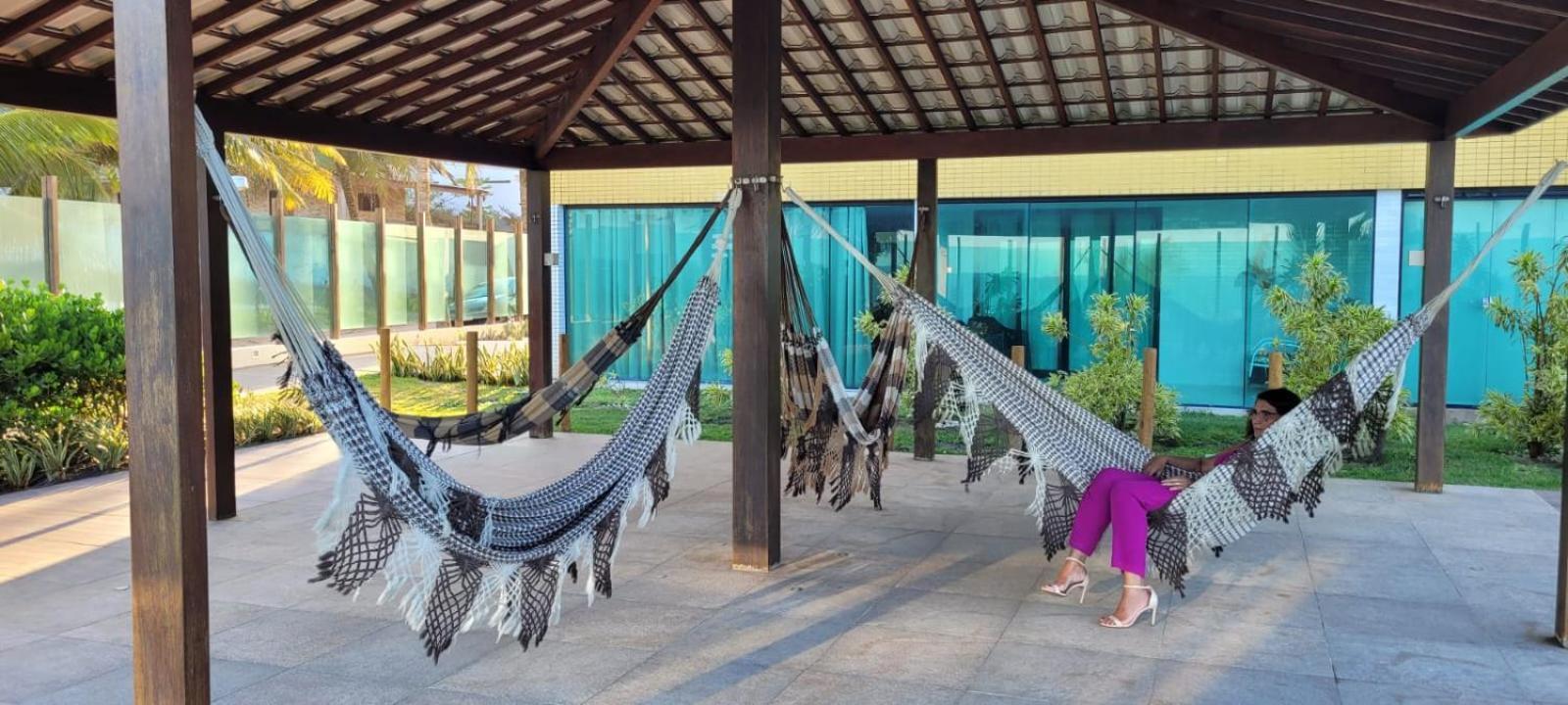 شقة Flat Pe Na Areia - Residencial Tabatinga كوندي المظهر الخارجي الصورة