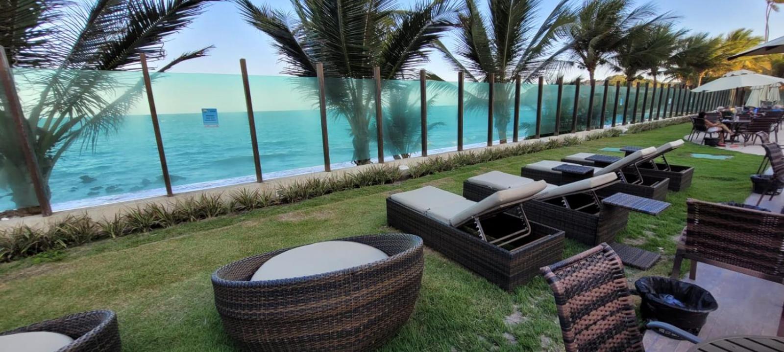 شقة Flat Pe Na Areia - Residencial Tabatinga كوندي المظهر الخارجي الصورة